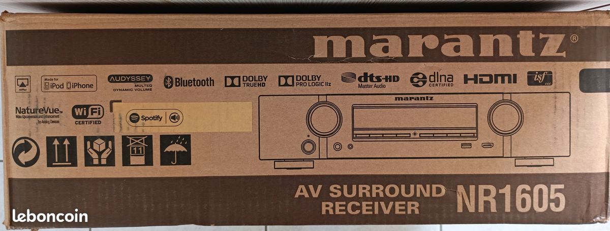 Ampli Audio/Vidéo Marantz nr 1605 & Platine cd CC 4003 (image 6)