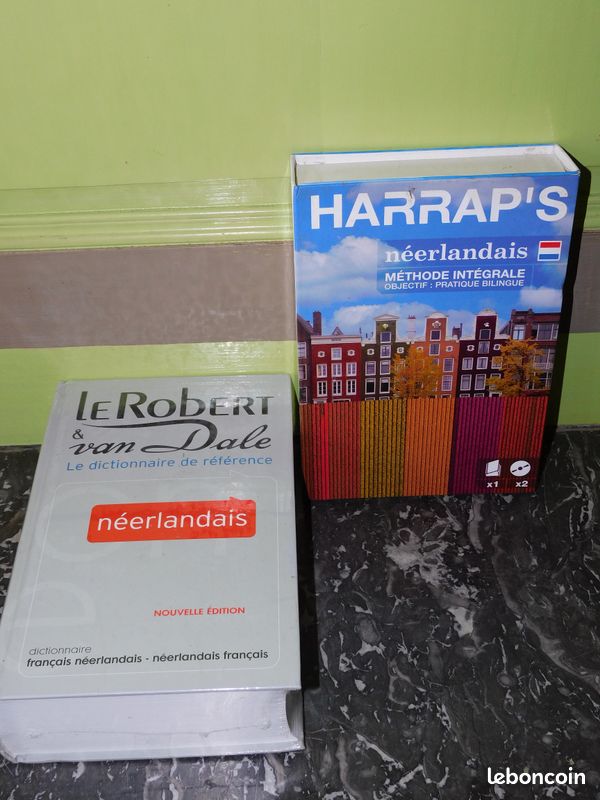 Harrap's néerlandais méthode intégrale livre + 2 cd audio + dictionnaire le robert & van dale (image 1)