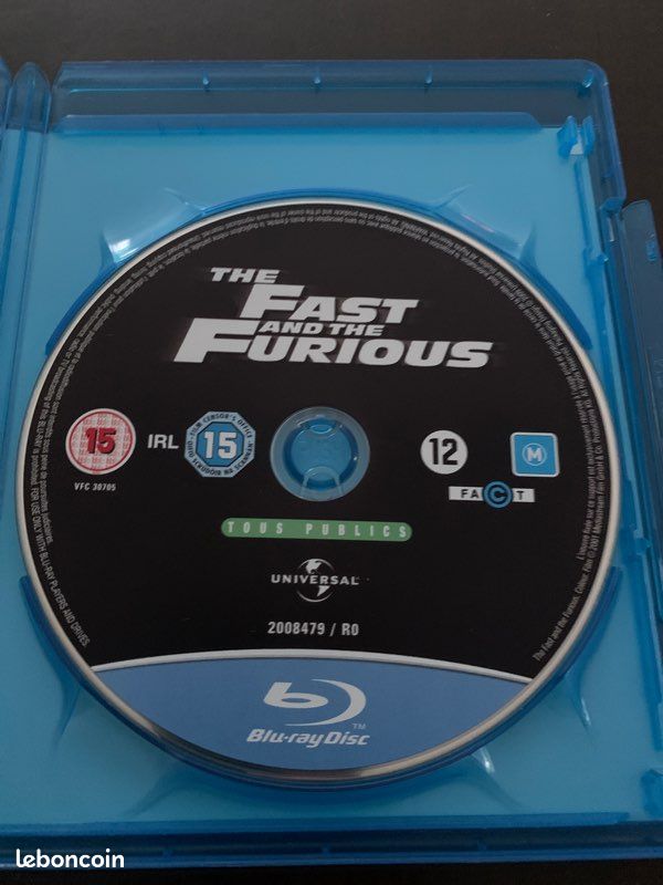 Fast and furious Blu ray (image 3)