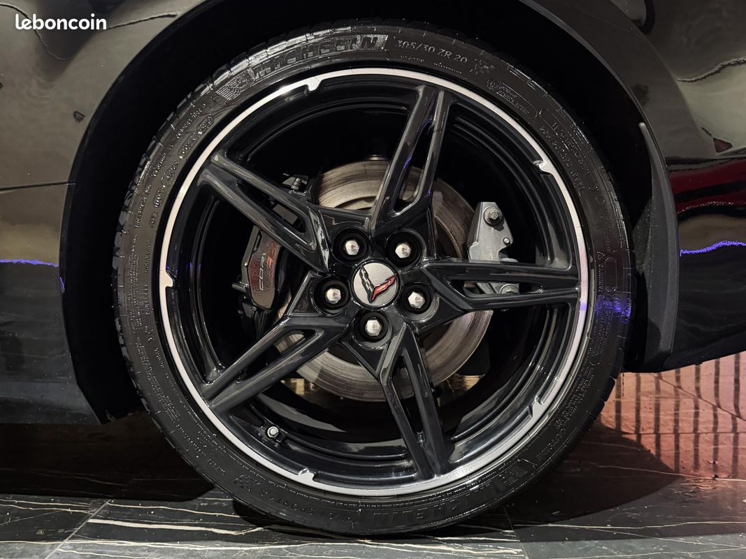 CHEVROLET CORVETTE TARGA 6.2 V8 482 BVA C8 Stingray IMMAT FRANCE 2LT ETAT NEUF 1ERE MAIN RIEN A PREVOIR (image 12)