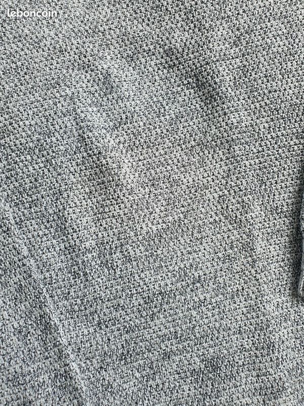 Pull homme L noir et blanc (image 3)