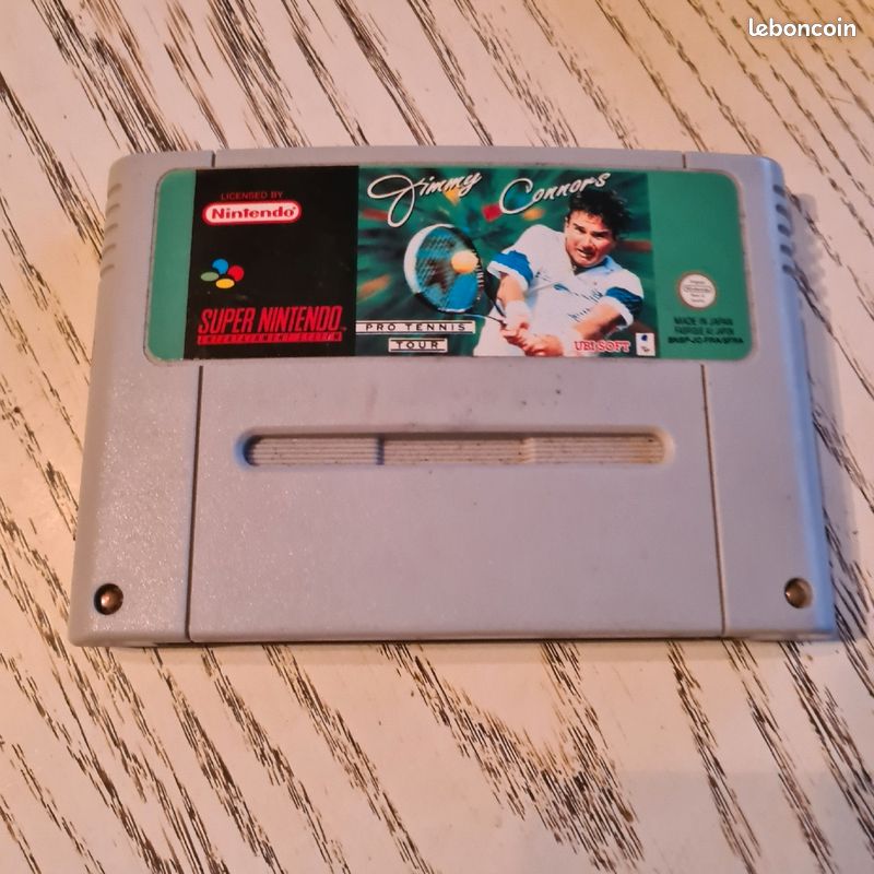 Jeu super nintendo jimmy connors (image 1)