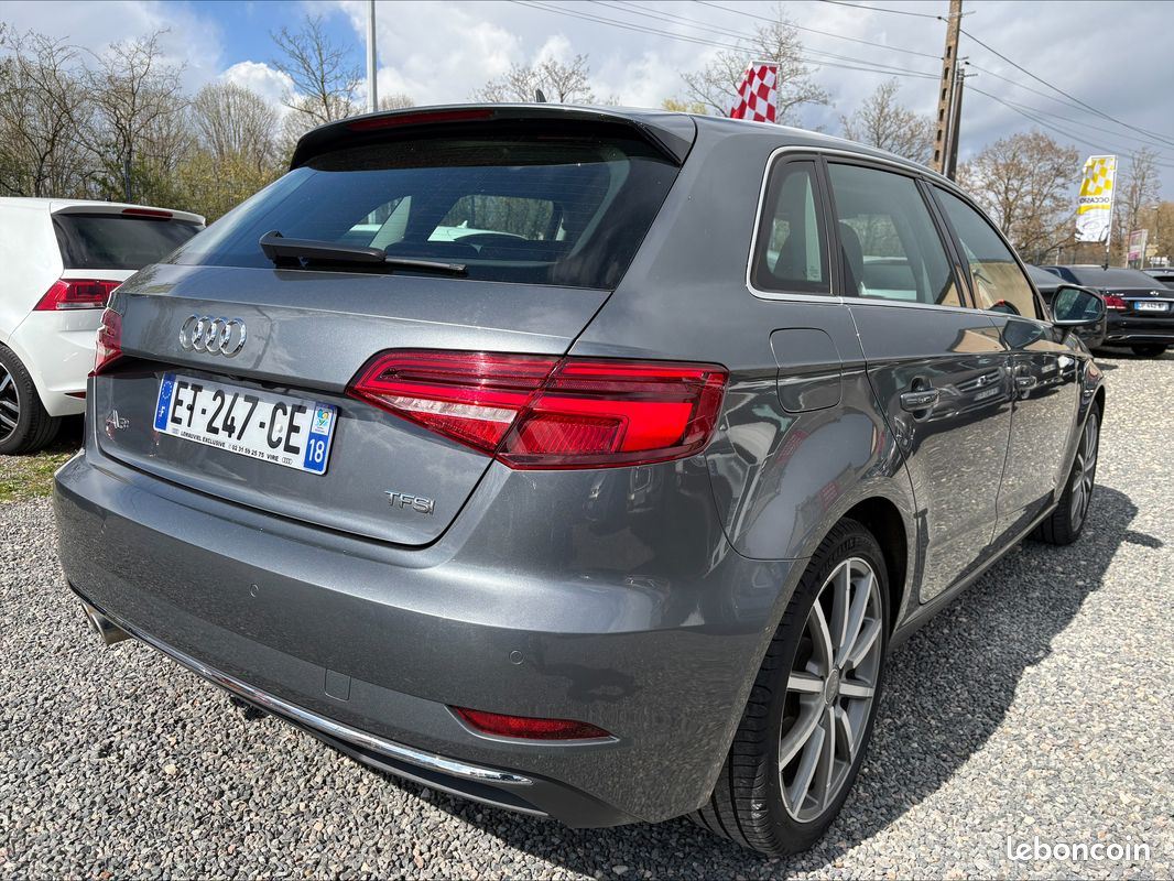 AUDI A3 Série 3 Phase 2 Sportback 2.0 TFSI 16V S-Tronic7 S&S 190 cv Boîte auto (image 3)