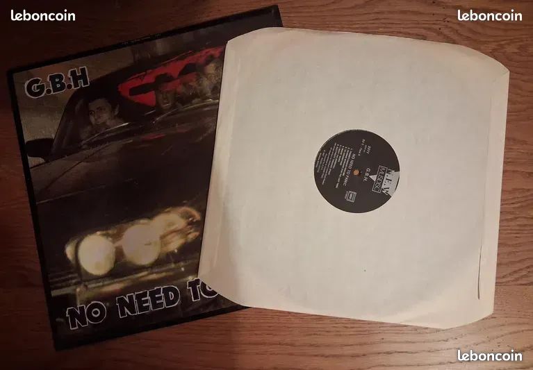 Disque vinyle punk rock uk du groupe gbh 33t original france (image 12)