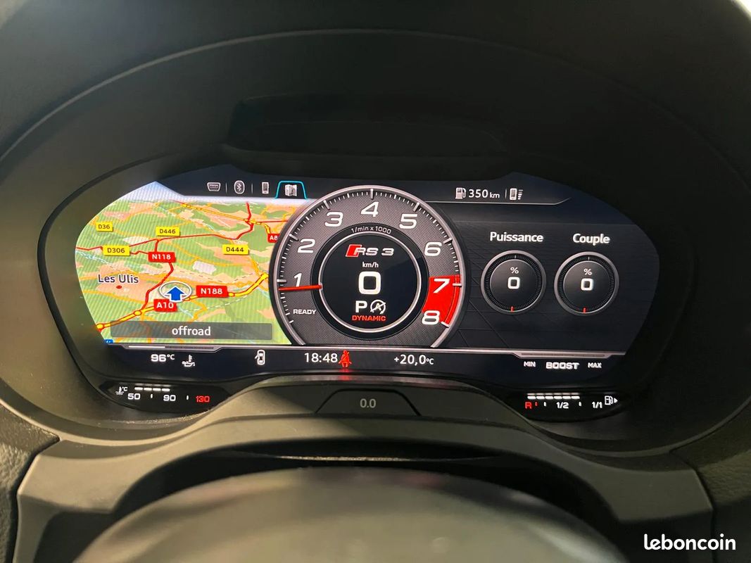 AUDI RS3 Sportback 2.5 400ch Base - 2018 - Boîte auto - GPS - LED (image 9)