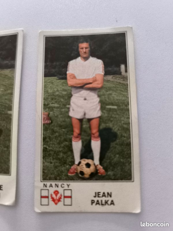Lot de 4 stickers panini foot 93 Losc - Collection