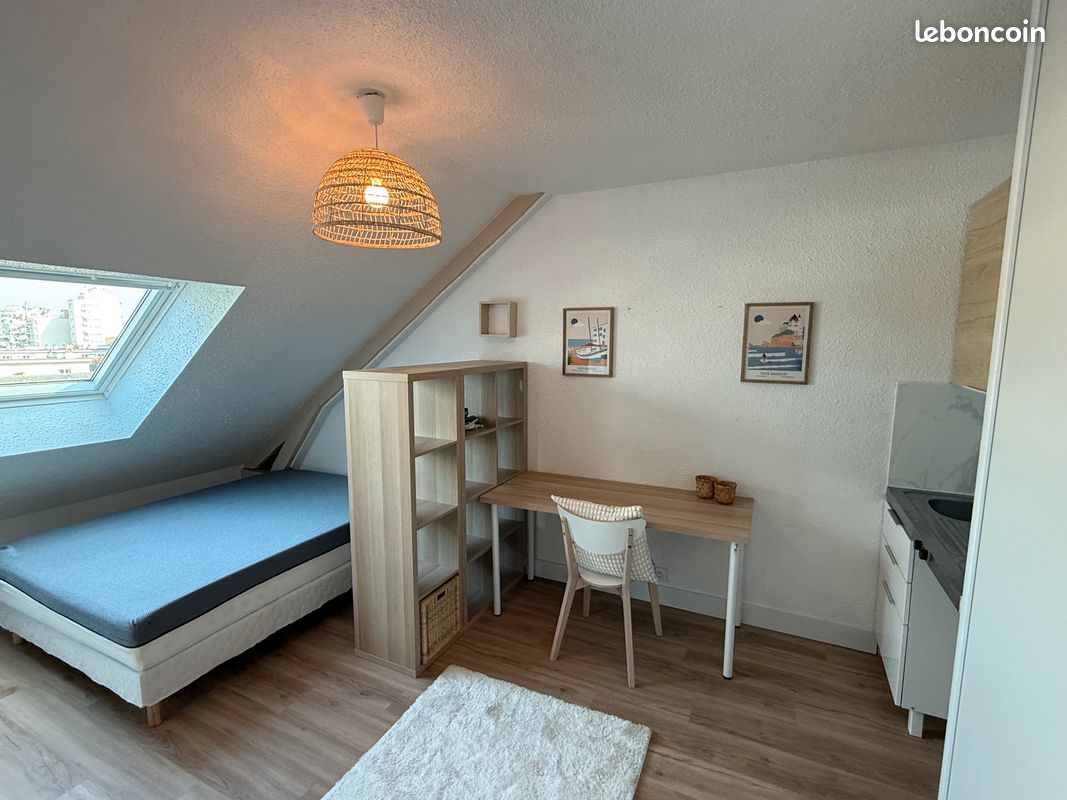 Appartement 1 pièce 13 m² · à Rennes · 13 m² · 520 €