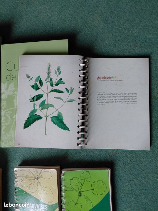 Lot de 8 livres horticulture légumes mauvaises herbes (image 4)