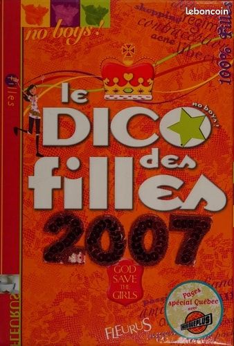 Livre le dico des filles 2007 (image 1)
