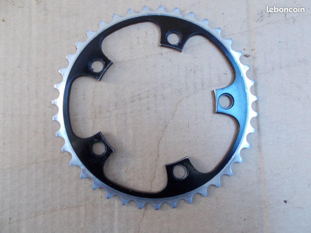 Plateau Spécialités TA Zephyr 39T - 9/10 Vitesses - Argent - Vélo Route - Neuf