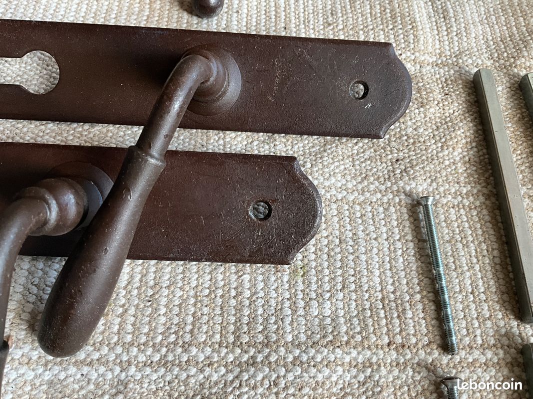 Poignée de porte Luberon en fer brionne (image 5)
