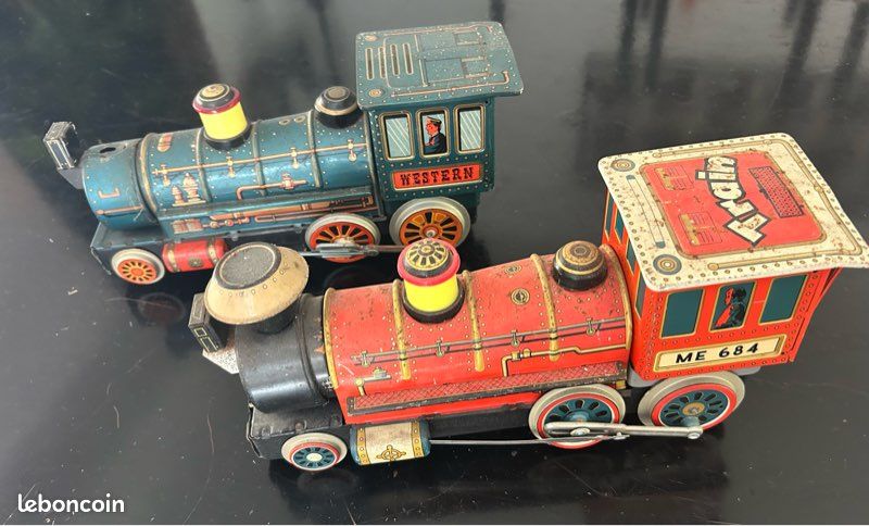Jouet Train Locomotive en tole - Jeux & Jouets