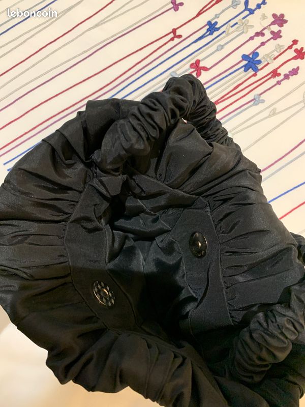 Sac de soirée noir (image 3)