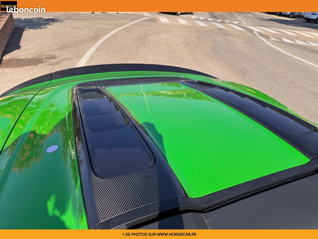 AUDI R8 SPYDER V10 Plus 5.2 FSI 610 S tronic 7 Quattro - Bang Olufsen - Ceramiques - Vert Java - Carbone - Audi ex (image 23)