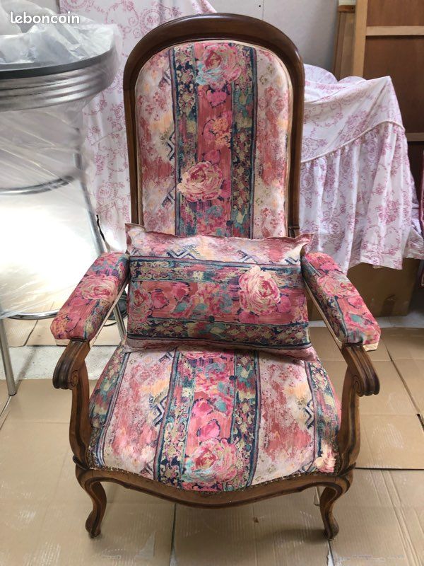 Fauteuil Voltaire de style Louis-Philippe (image 4)