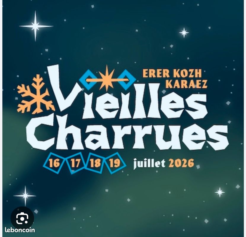 Festival Vieille charrues vendredi vip disque or (image 1)