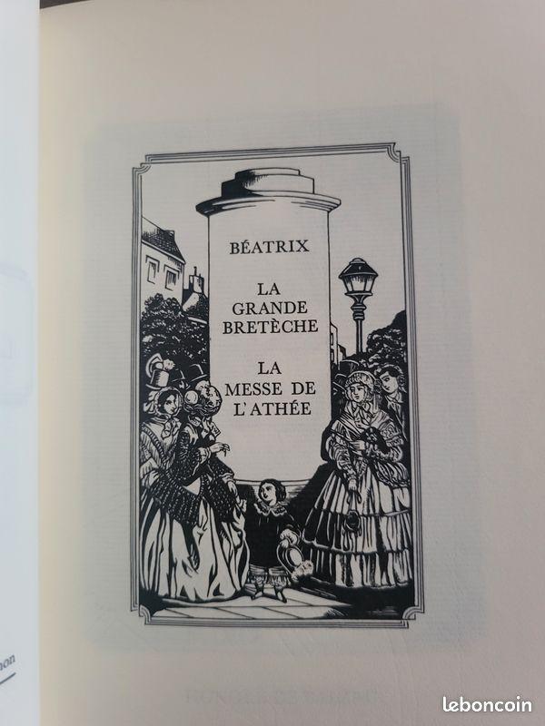 Lot 6 premiers tomes de la Comédie Humaine de Balzac dans la collection Jean de Bonnot (image 5)