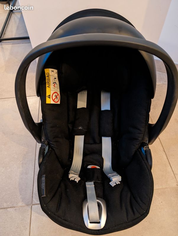 Siège Auto Cybex Cloud Q Plus + Adaptateurs poussette (image 1)