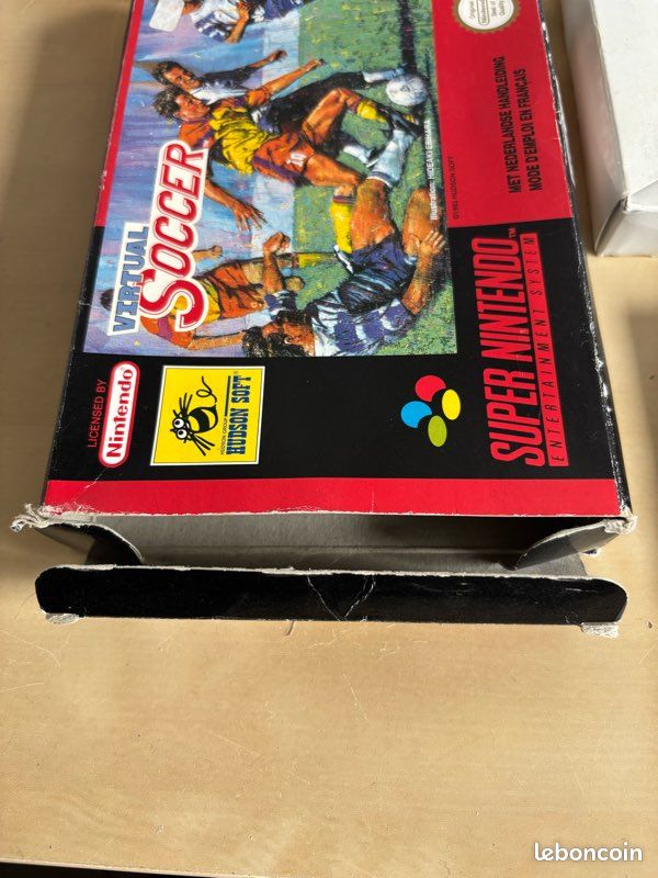 Jeu Super Nintendo Virtual Soccer (image 6)