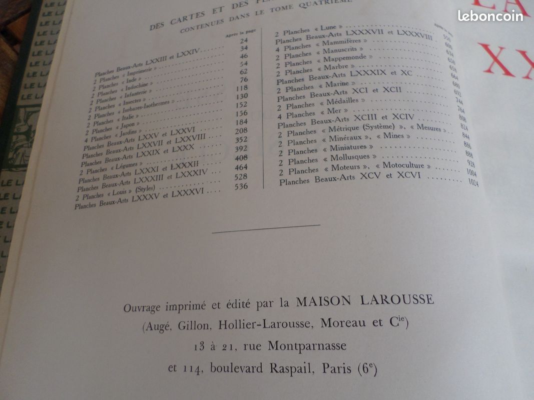 Dictionnaires Larousse anciens (image 9)