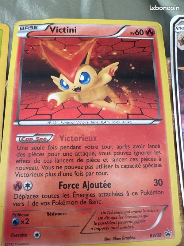 Lot de grande carte pokémon (image 3)