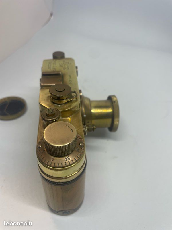 Appareil photo zorki urss ,repro leica vintage gainage bois (image 11)