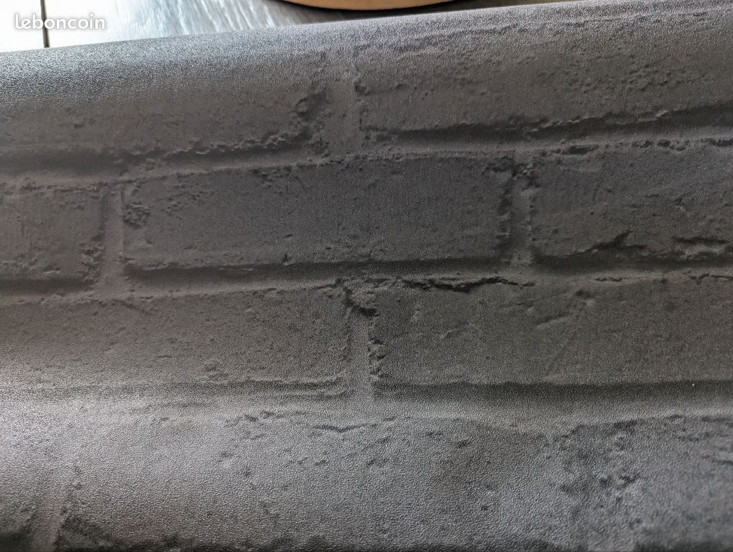 Rouleau papier peint imitation brique (image 2)