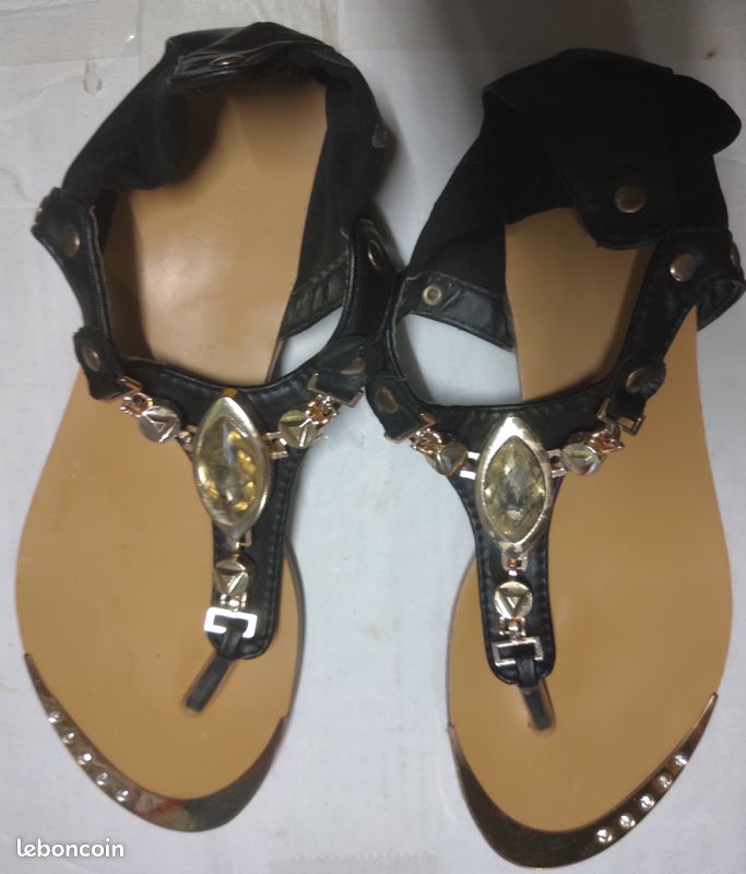 Chaussures pieds nus plat pointure 38 (image 1)