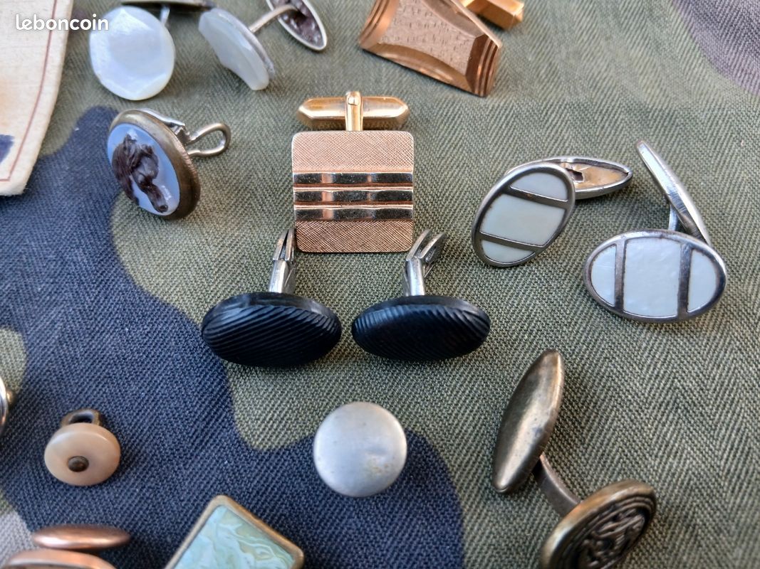 Boutons de manchettes et de cols (image 3)