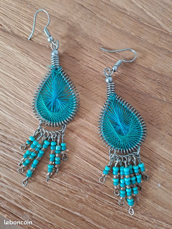 Boucles d'oreilles fantaisie (image 1)