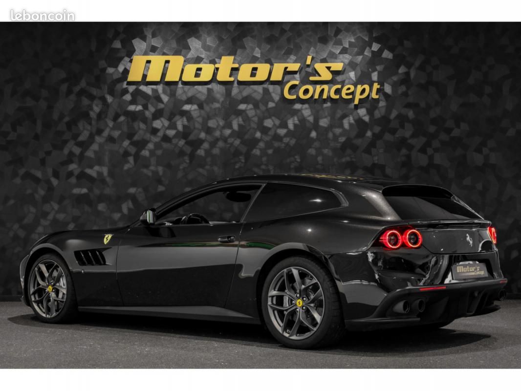Ferrari GTC4 Lusso V8 - NERO DAYTONA / CAMÉRA CARBONE SIÈGES VENTILÉS ALCANTARA (image 7)