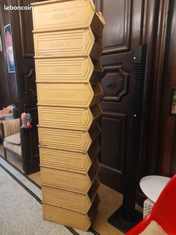 Lot de 10 casier metal (image 2)