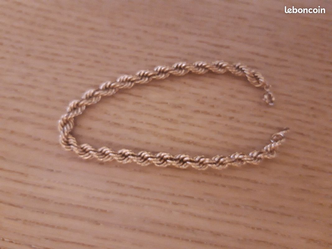Bracelet femme plaquée or (image 1)