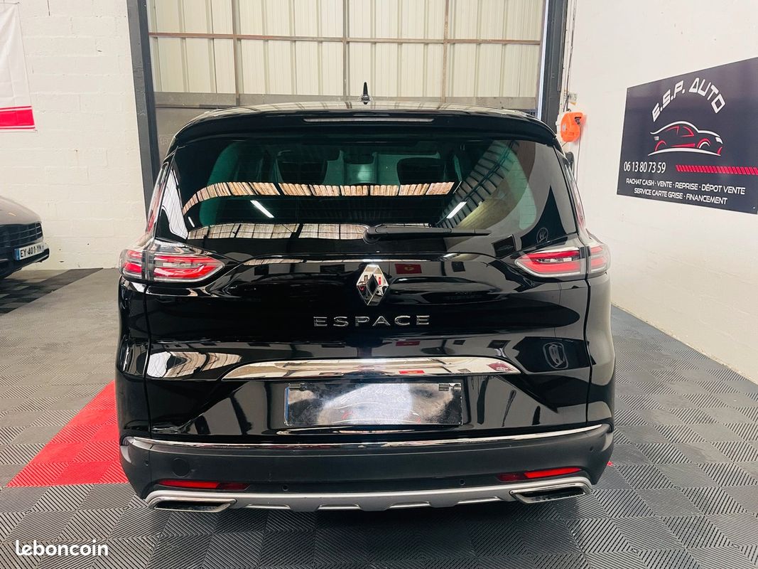 RENAULT Espace V DCI 190 EDC INITIAL PARIS 4 CONTROL EDC 7 PLACES CARPLAY / CUIR CHAUFFANT MASSANT (image 5)
