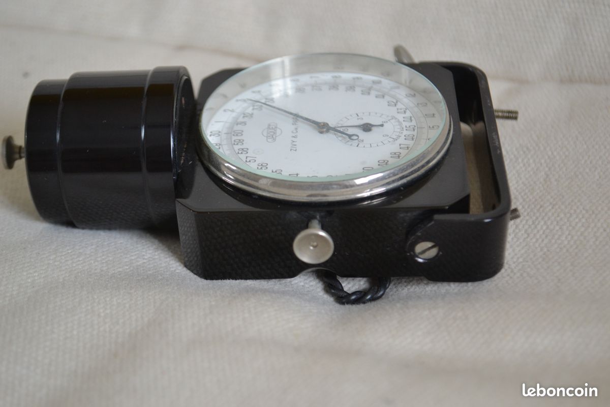 Chronomètre Vintage Excelsior Park ZIVY & Cie PARIS - Suisse, Fonctionnel - Occasion Porté