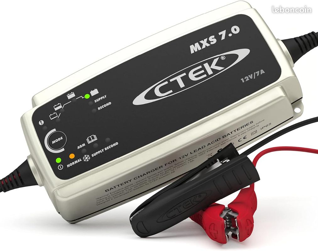 CTEK MXS 7.0, Chargeur De Batterie 12V 7A, Pour Le Chargement Des Grande Taille De Véhicules, Bateau (image 1)