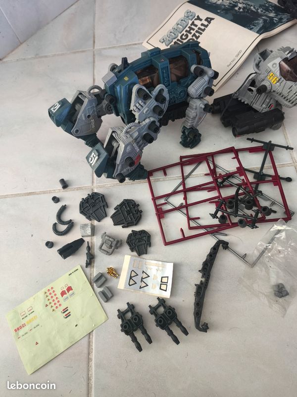 Zoids Vintage - Pack Dorsal Lumineux Pour Mighty Zoidzilla (Tomy Takara 1985), Occasion