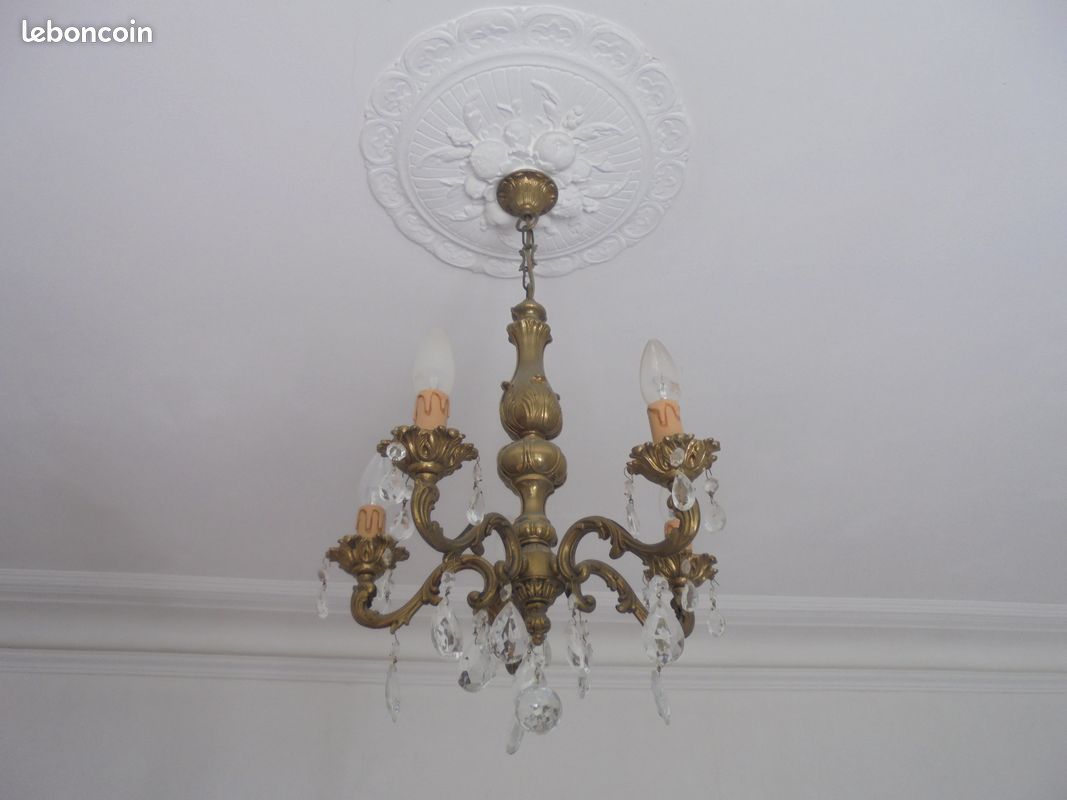 Lustre bronze + appliques (image 1)