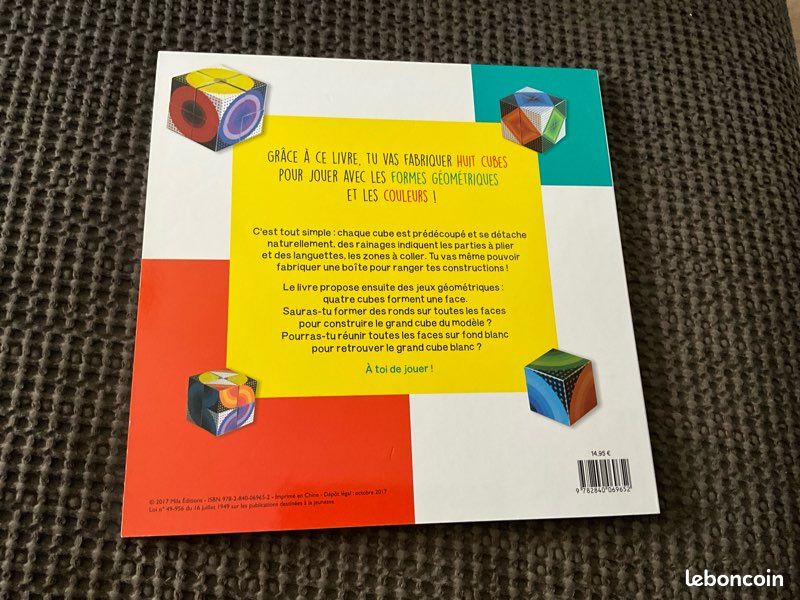 Mon livre cubes à fabriquer enfant bébé (image 2)