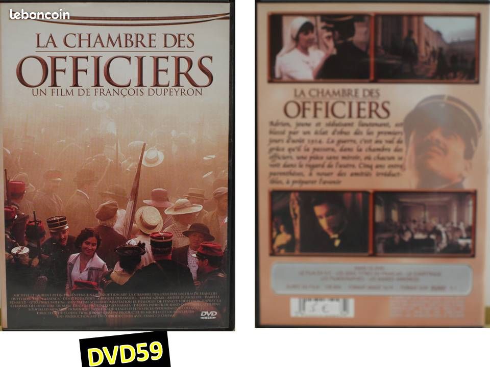 Dvd : LA CHAMBRE DES OFFICIERS - DVD - Films