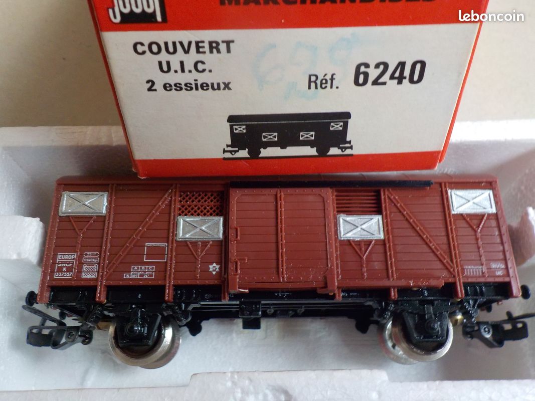 JOUEF HJ6290 Wagon couvert SNCF G4 V DACFI Metz – Ducasse Modélisme – Les p'tits trains de Laurent