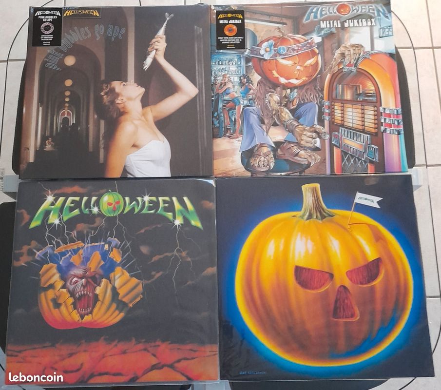 12 VINYLES + 25 CD & 4 DVD/BLU-RAY du groupe HELLOWEEN (image 2)