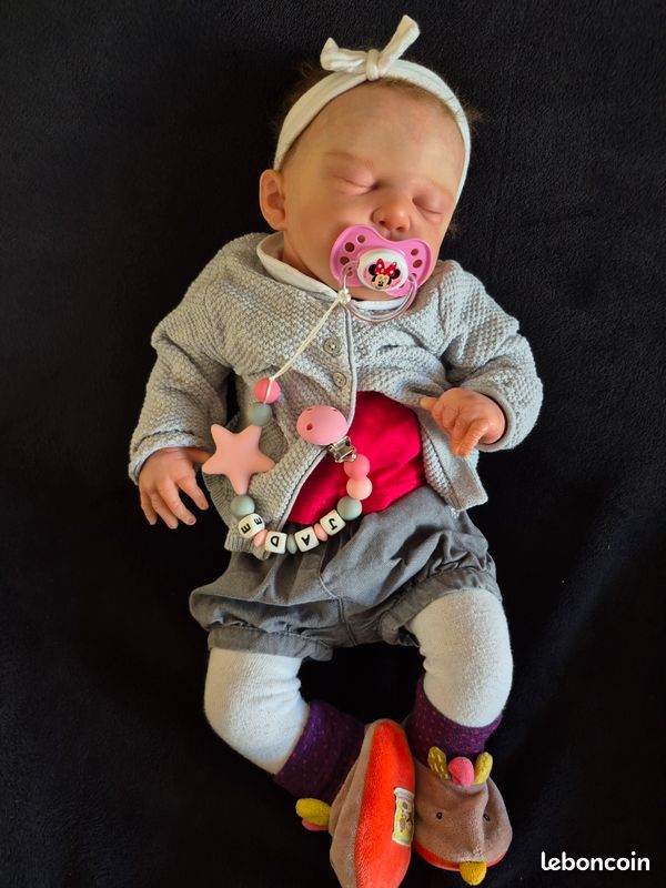Bébé Reborn Fille - Solène - Jouets sensoriels en réduction - Offres
