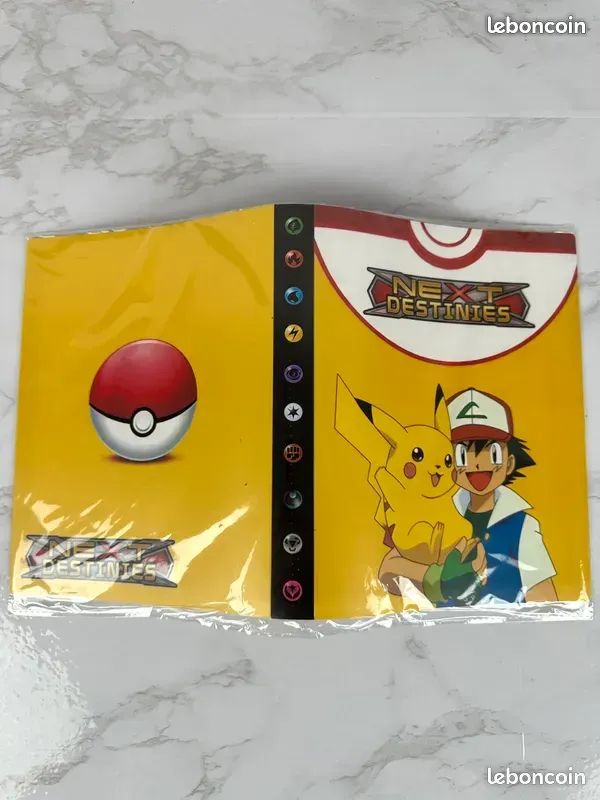 LOOBA Classeur Carte Pokemon Yu Gi Oh 900 Pochettes - Album Grand Format Protection Cartes Collection