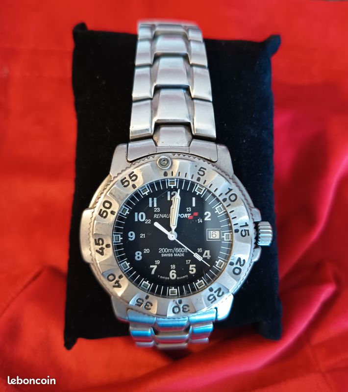 Montre Bracelet Head Renault Sport - Montre Collector Automobile - Occasion - Pour Les Fans De Sport Auto
