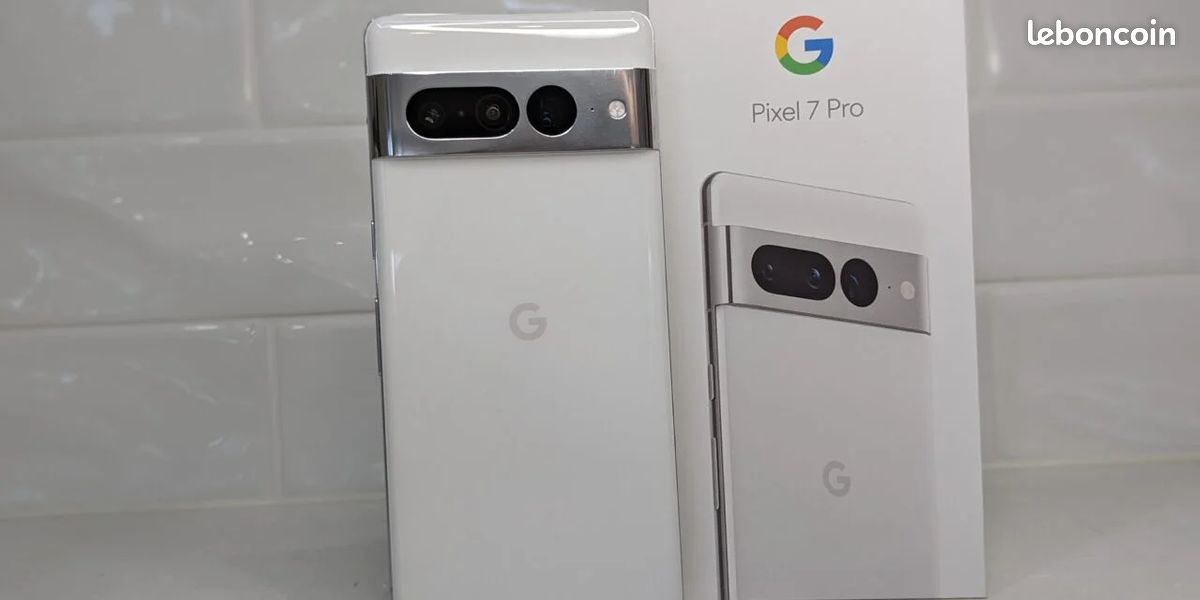 Google Pixel 7 PRO 256 Go NEUF + Facture : Sous blister + Coque OFFERTE (Blanc Neige 256GO) (image 1)