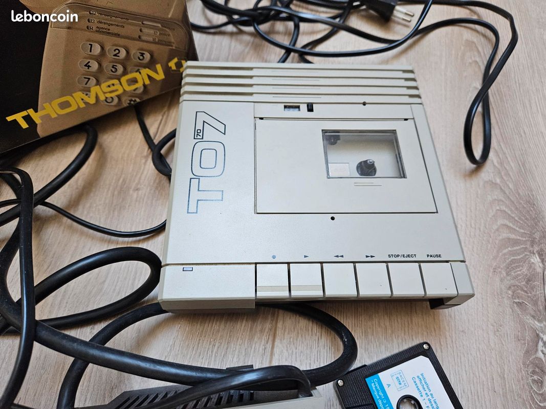 Compilation De Jeux Rare Pour MO5, TO7, TO7/70 - 3 AS - Très Bon état, Collector Rétro !