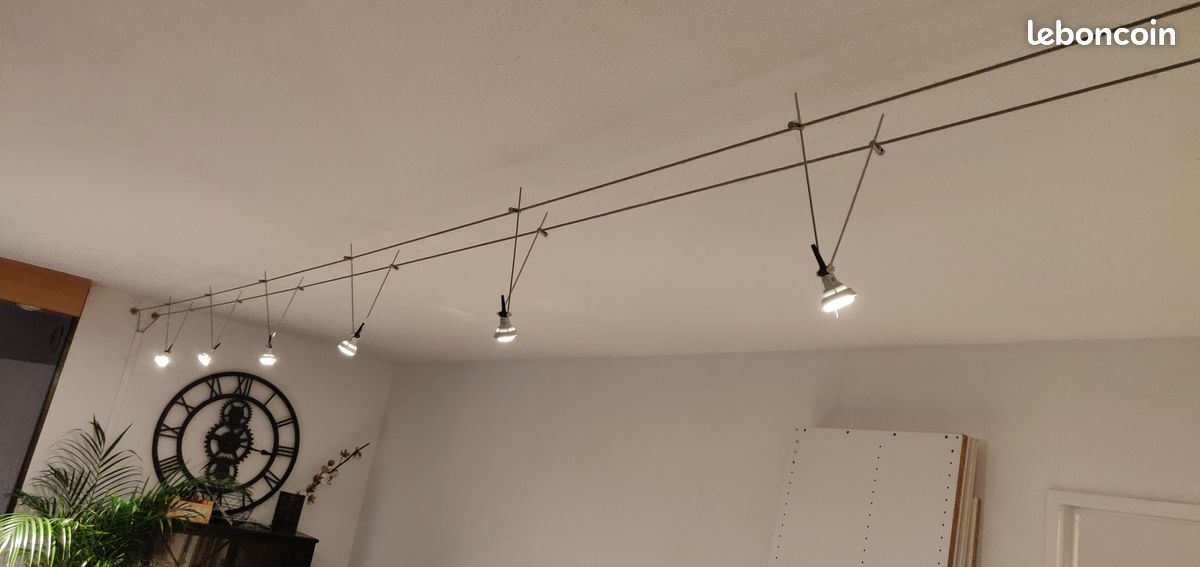 Luminaires Led sur Rails - 4m à 7m (image 1)