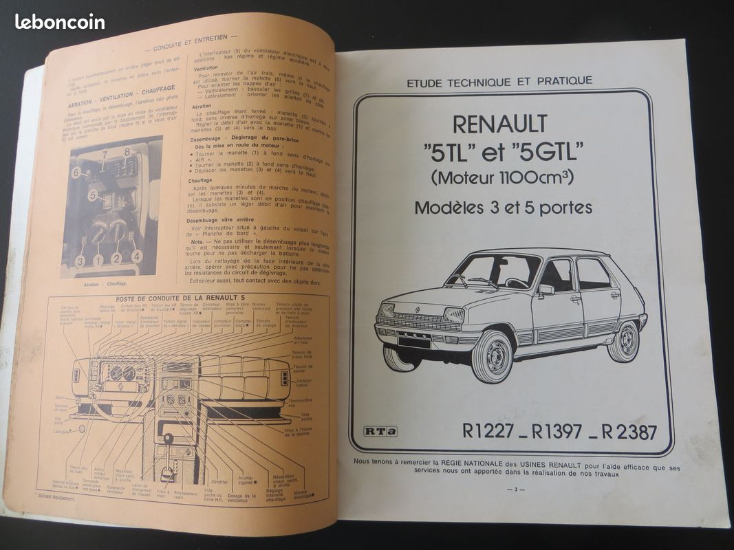 Revue technique RENAULT 5 - depuis 1980 (image 2)