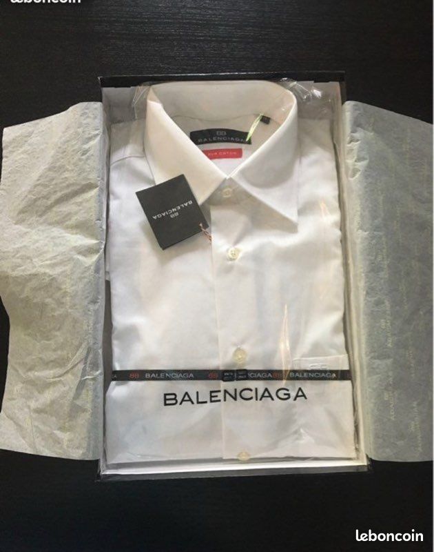 Chemise neuve Balenciaga authentique (image 1)